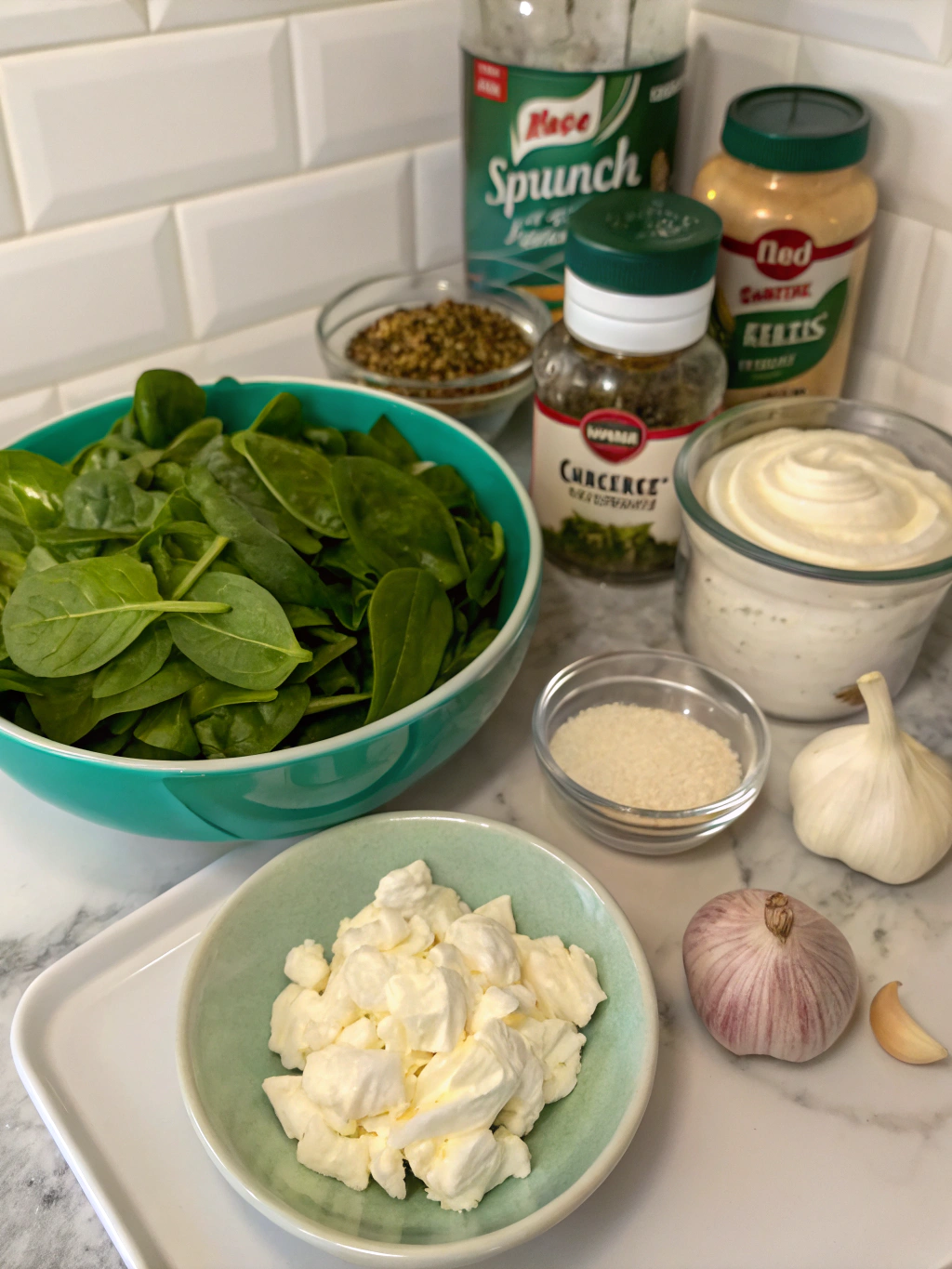 Knorr Spinach Dip ingredients