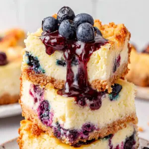 Sopapilla Blueberry Cheesecake Bars