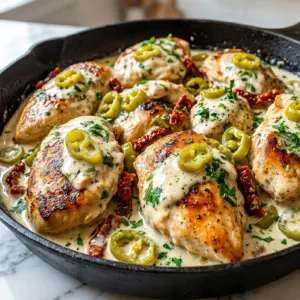 Creamy Pepperoncini Chicken