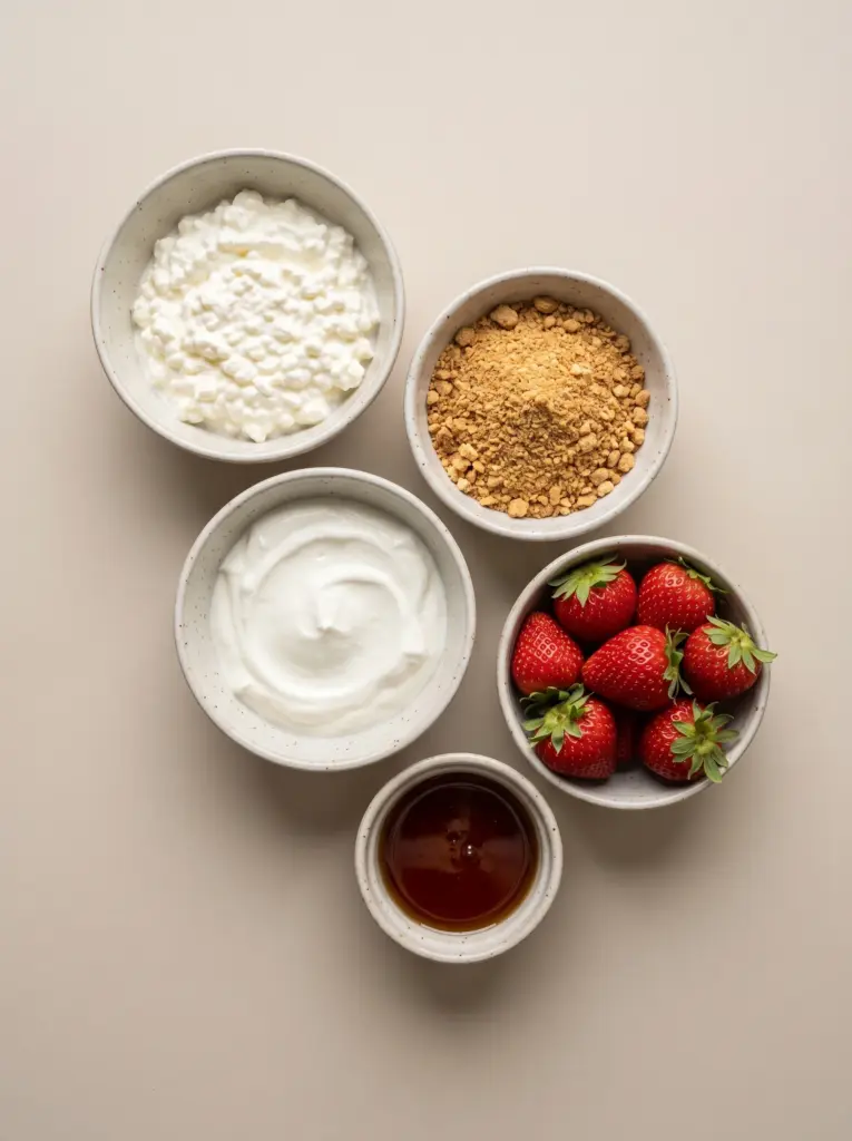 High Protein Cheesecake Jars - ingredient