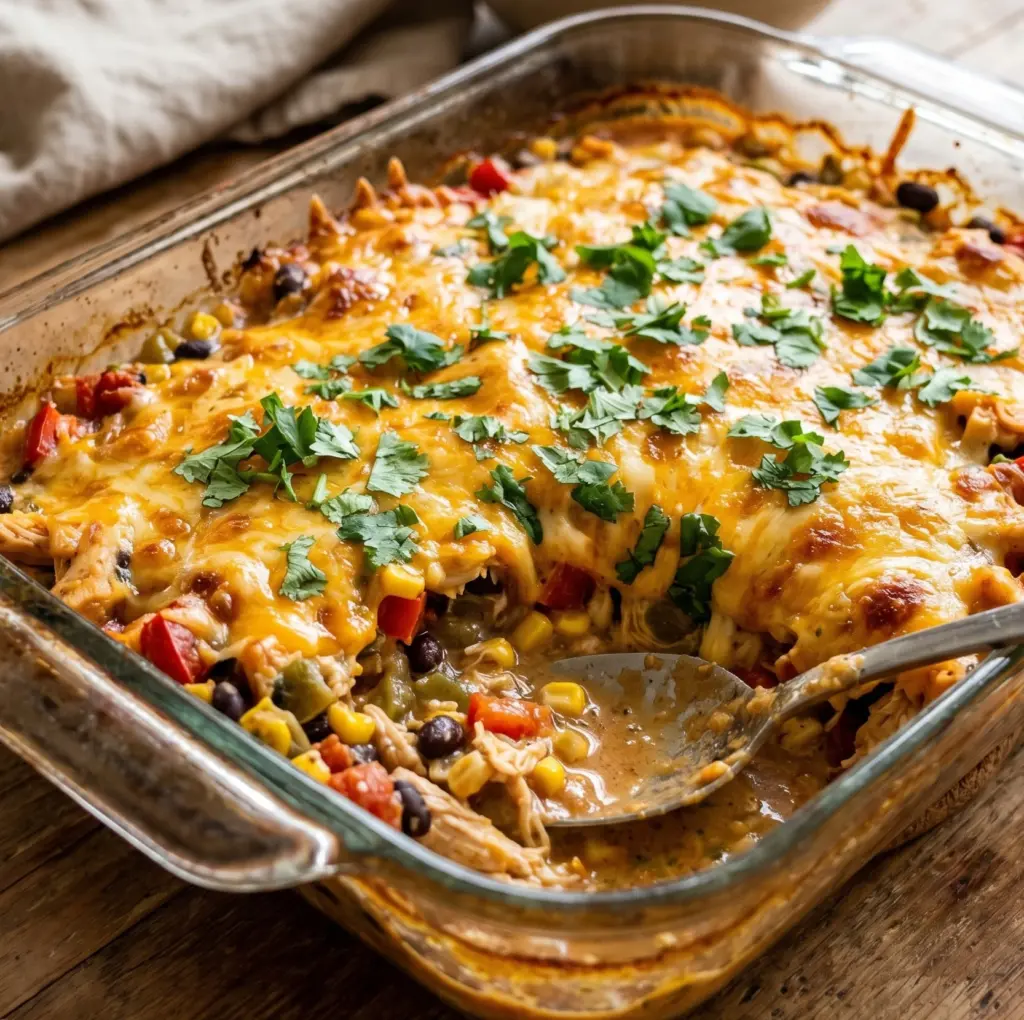 Chicken Burrito Casserole 2