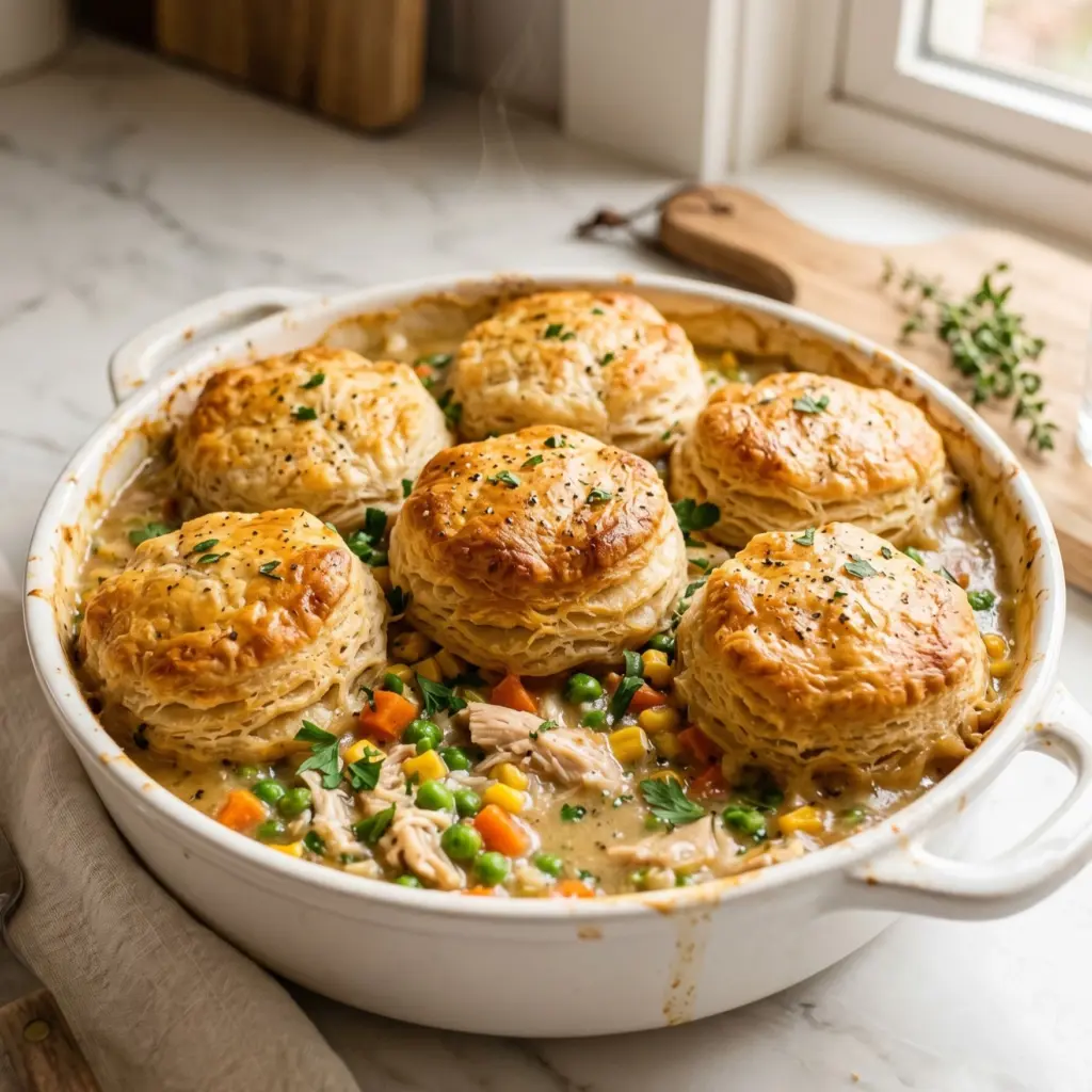 Chicken Pot Pie Casserole