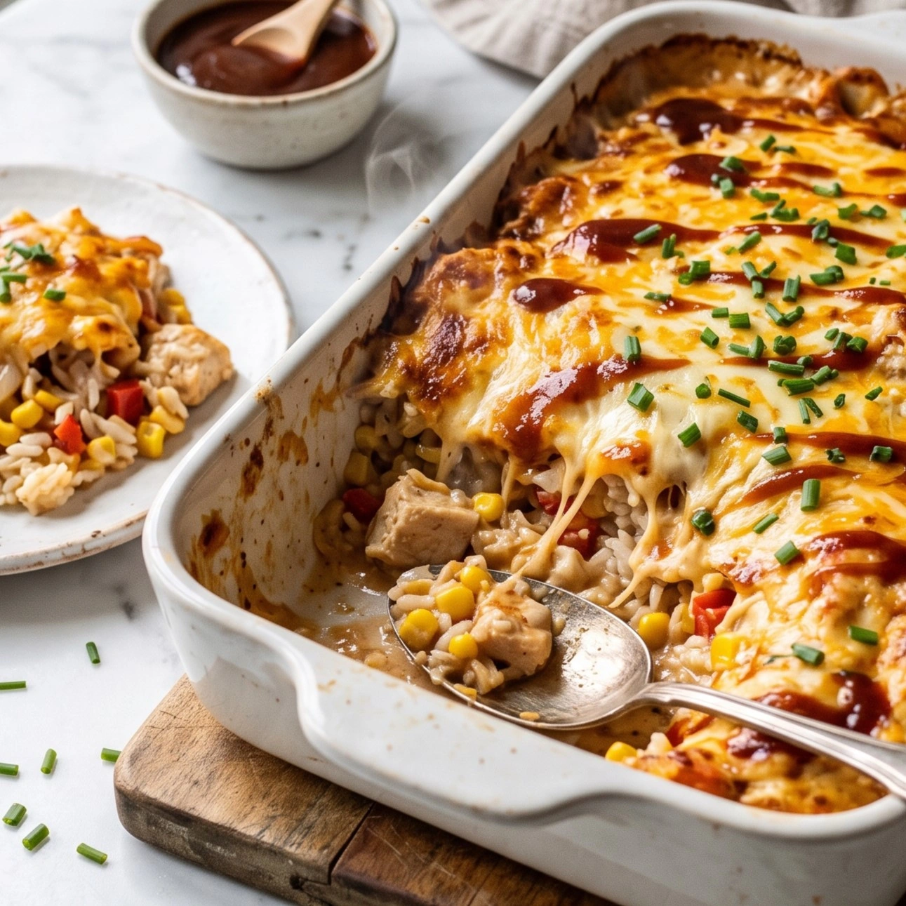 BBQ Ranch Chicken Casserole_2