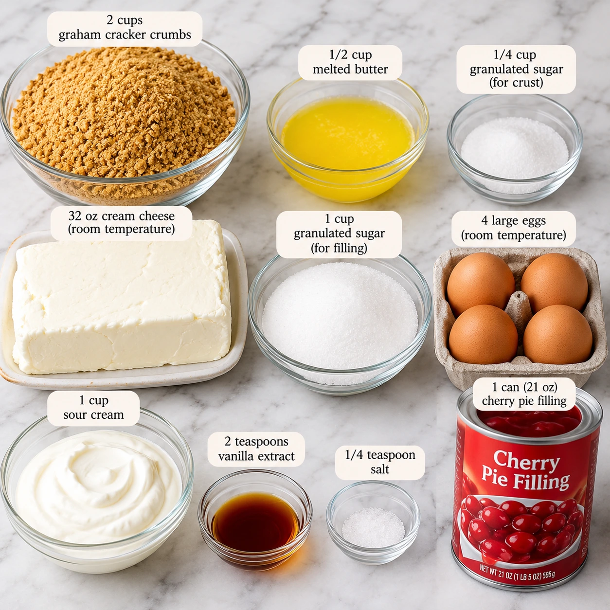 Classic Cherry Cheesecake ingredient Classic Cherry Cheesecake ingredient